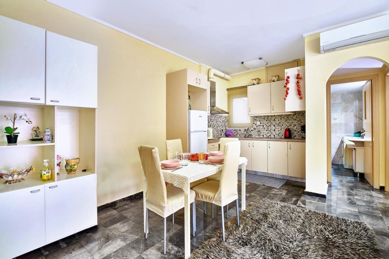 Spyridon Apartment In Chania Hriszí Aktí Haniá Kültér fotó