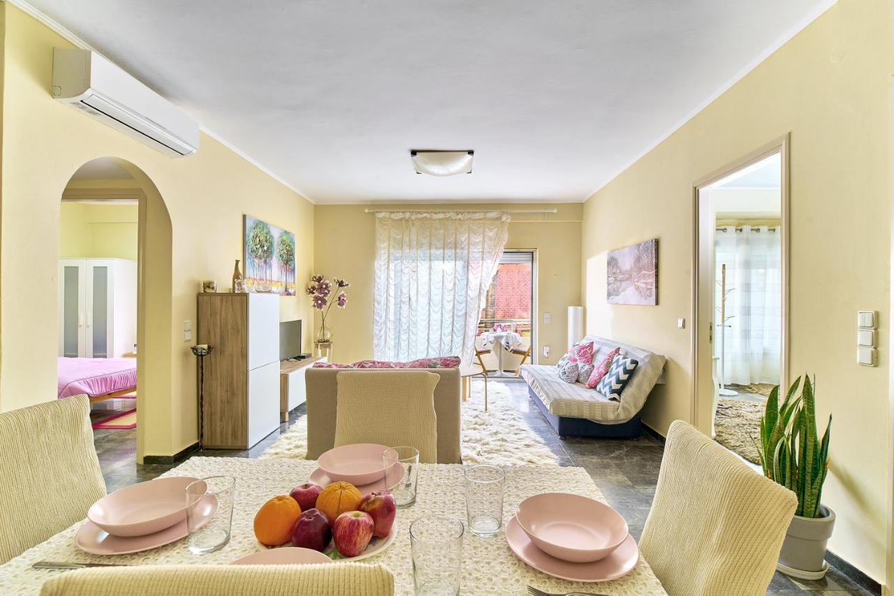 Spyridon Apartment In Chania Hriszí Aktí Haniá Kültér fotó