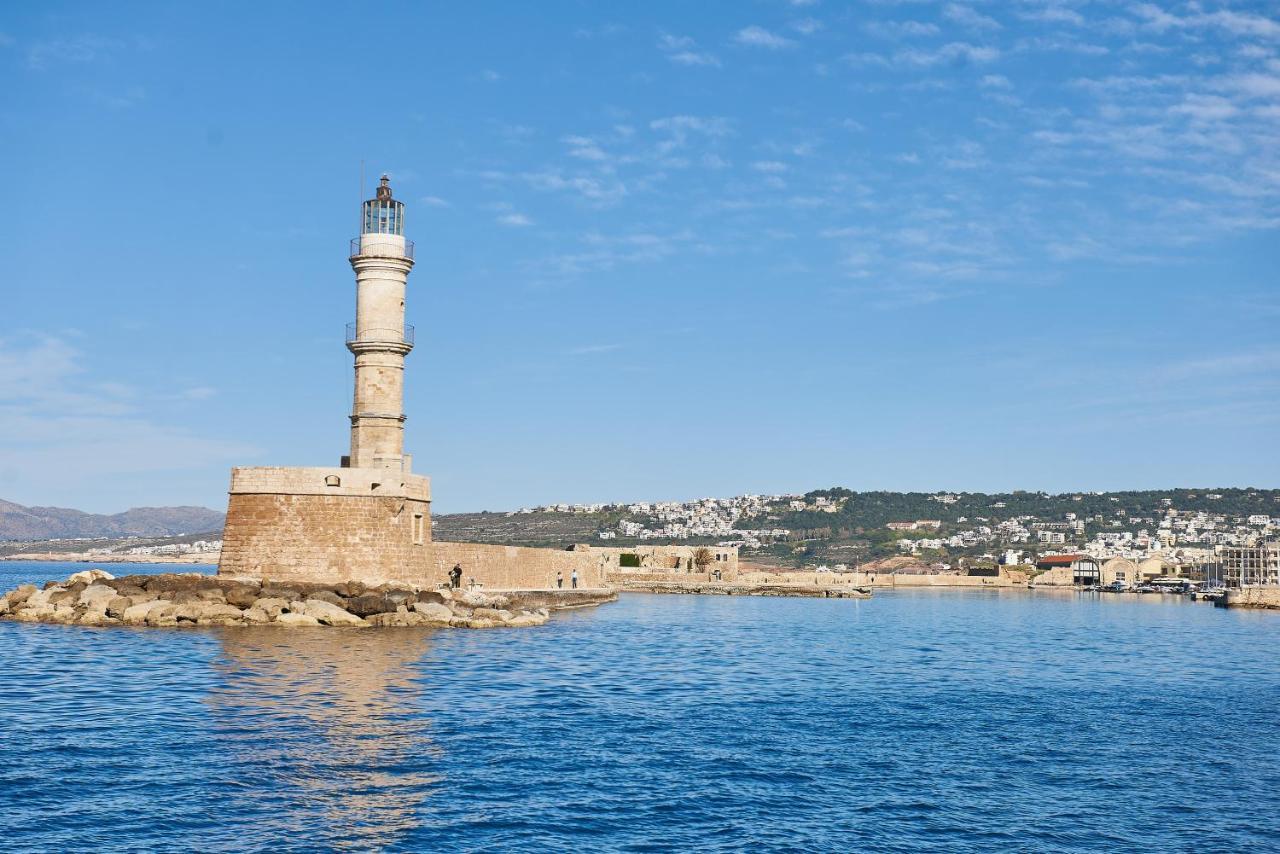 Spyridon Apartment In Chania Hriszí Aktí Haniá Kültér fotó